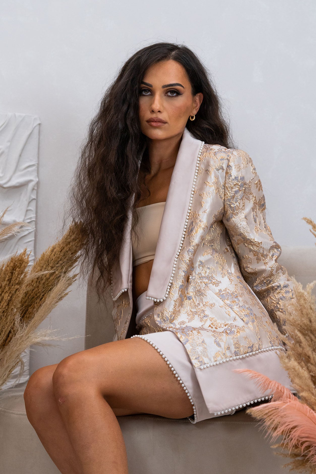 ΓΥΝΑΙΚΕΙΟ JACQUARD BLAZER