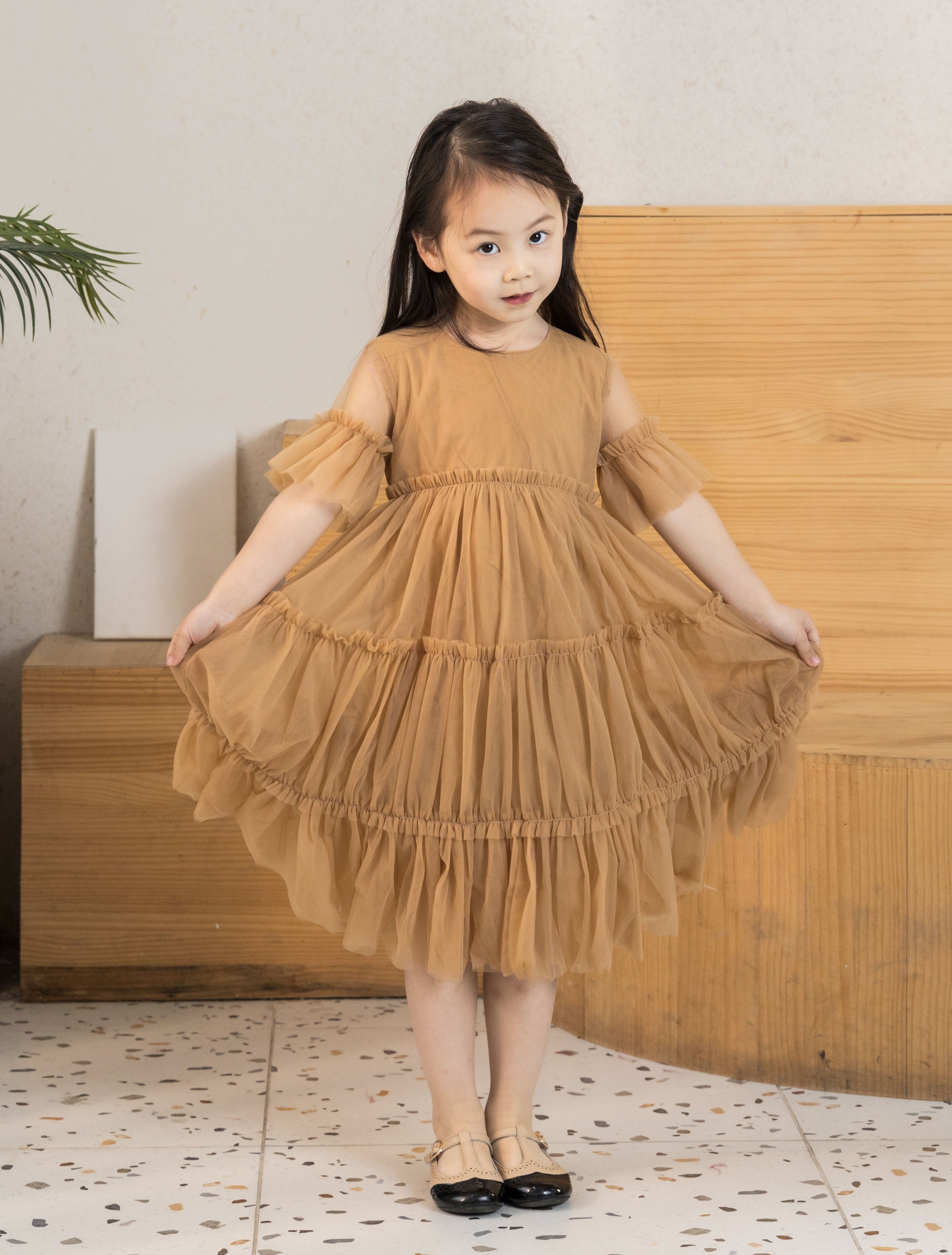 GIRLS TULLE DRESS - CY