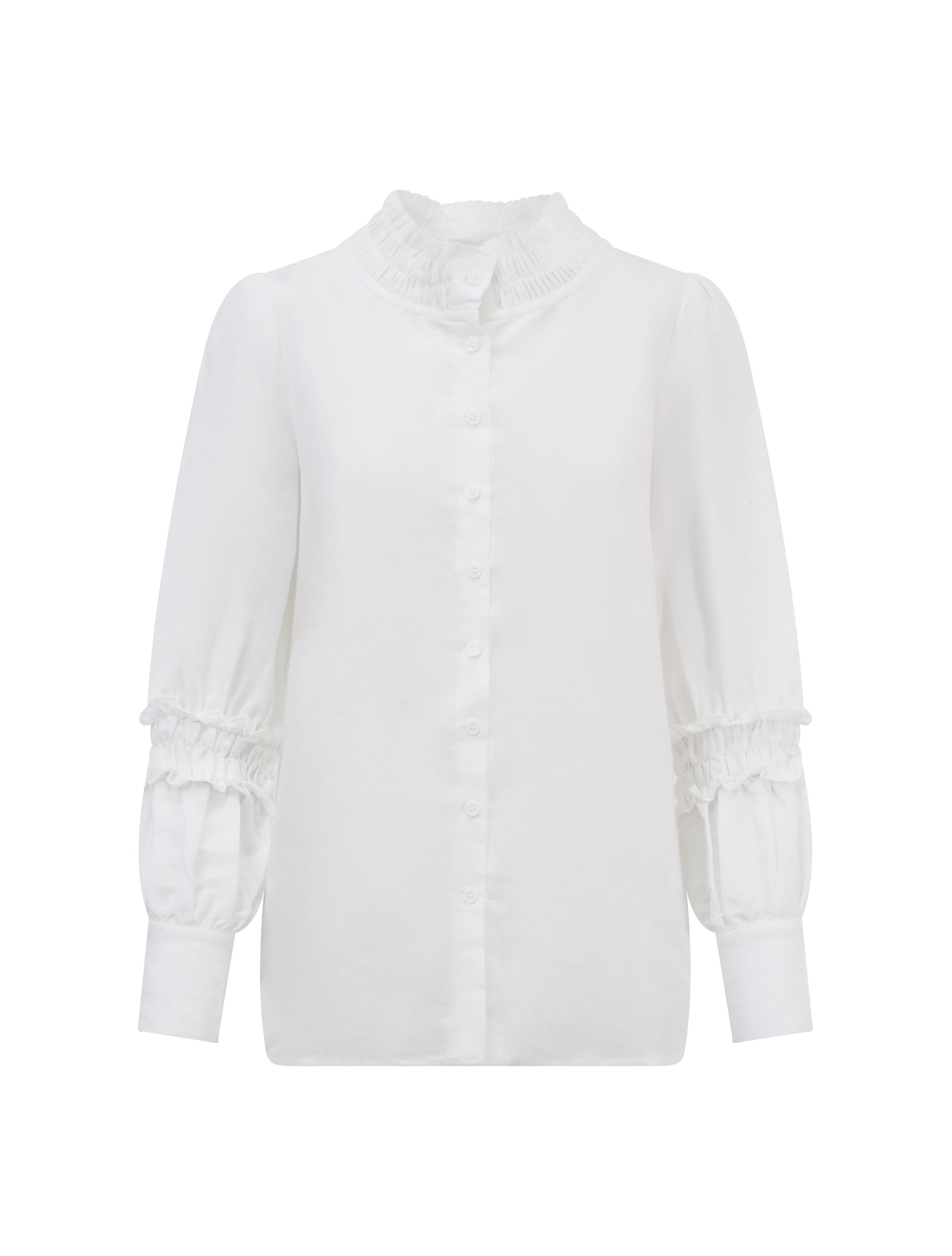 WOMENS SHIRRING SHIRT - CY