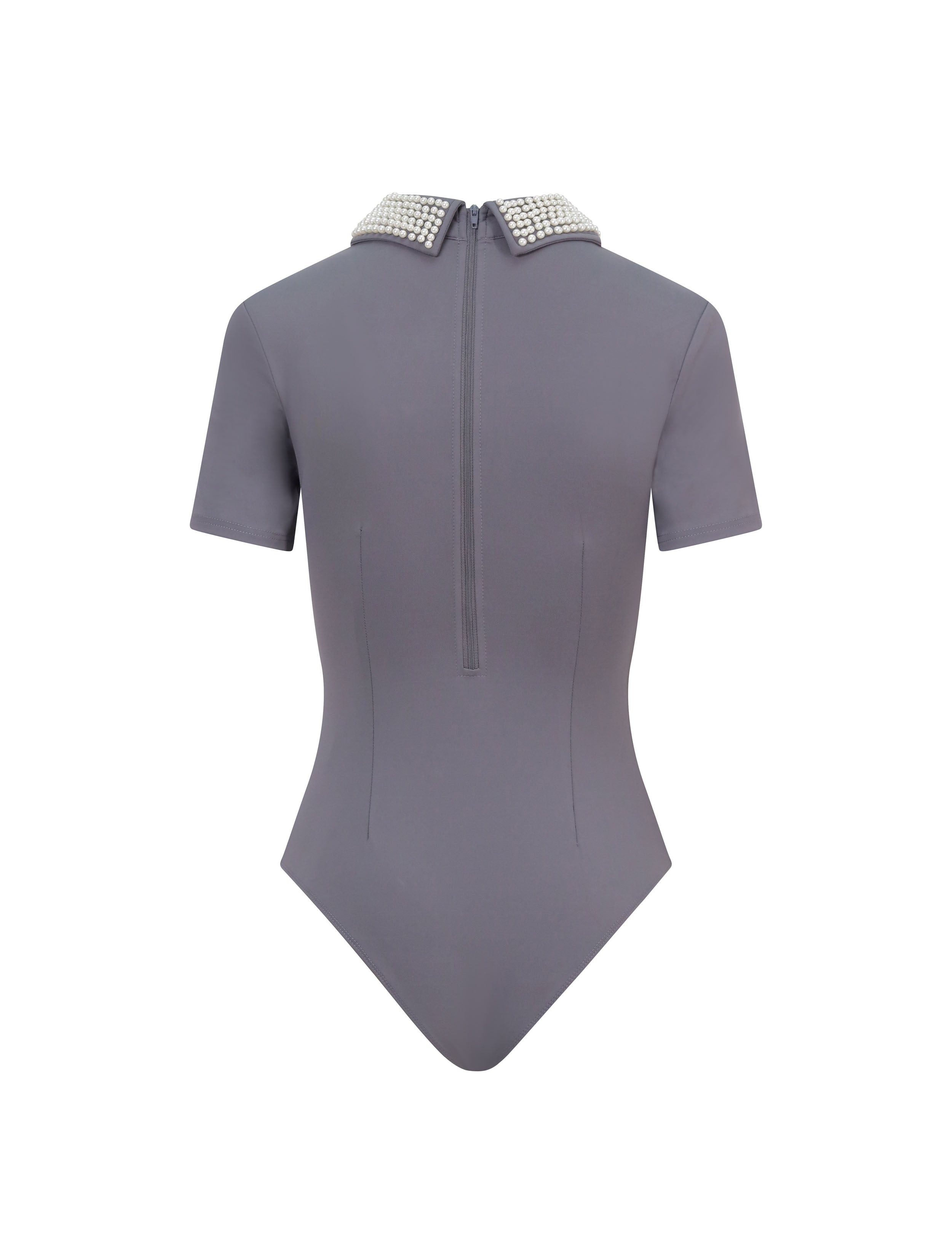 WOMENS PEARL COLLAR BODYSUIT - CY