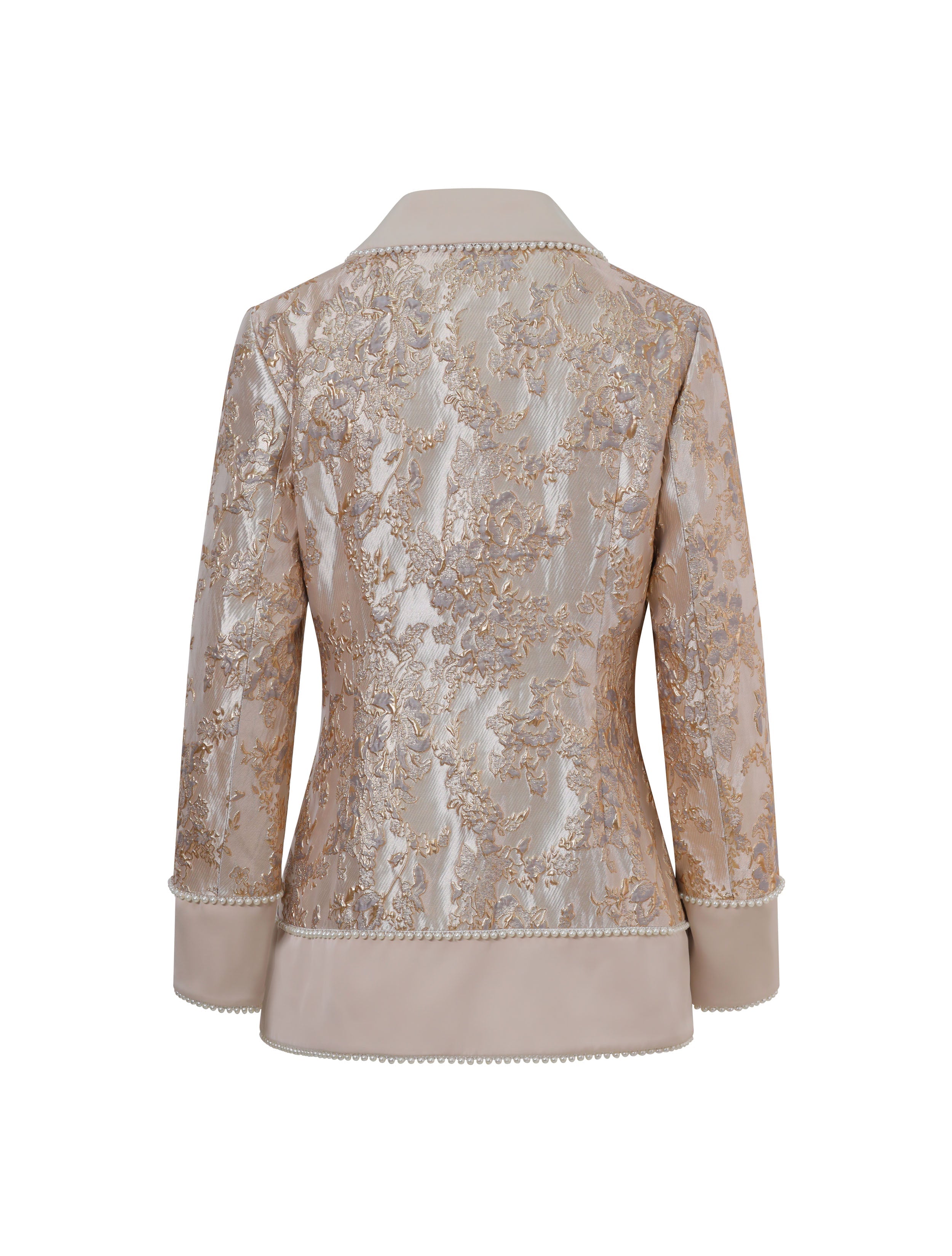 WOMENS JACQUARD BLAZER - CY